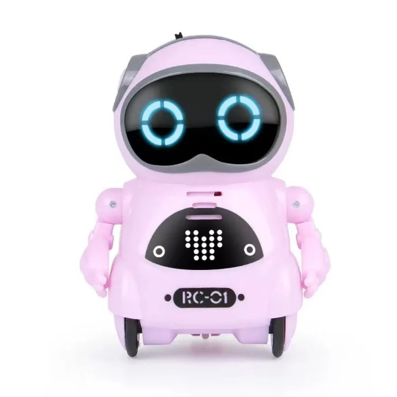 Smart Voice Control Mini Robot for Kids – Pocket-Sized AI Educational Toy