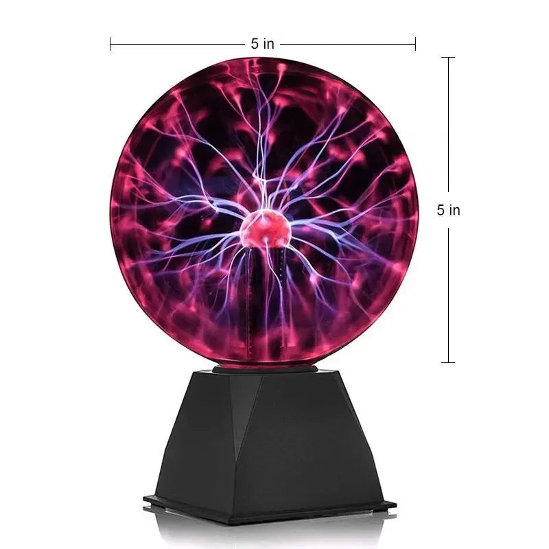 Magic Plasma Ball Lamp – Touch LED Night Lamp | Mood Lighting & Play Light for Children's Room, Party & Decoration
