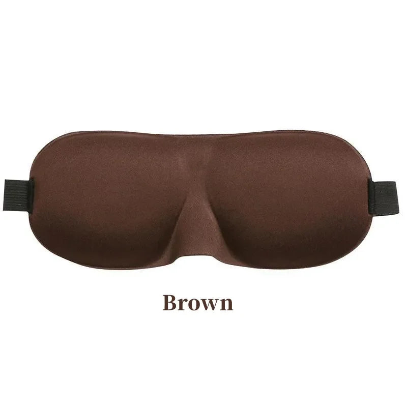 Lightweight 3D Sleep Mask – Soft Contoured Eye Shade for Travel & Rest