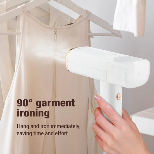 Foldable Mini Garment Steamer – Portable Handheld Steam Iron for Travel & Home