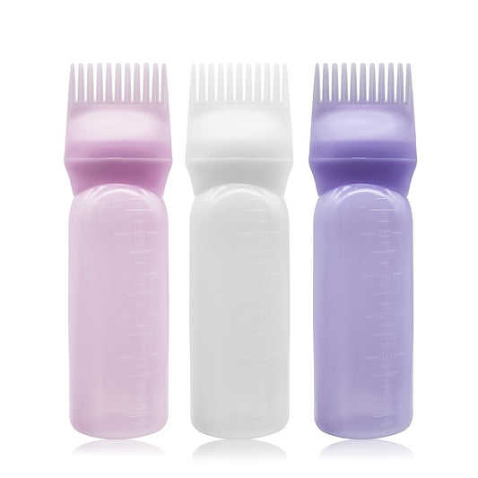 Professional Hair Dye Applicator Bottle – Plastic Squeeze Bottle with Scale for Hair Coloring