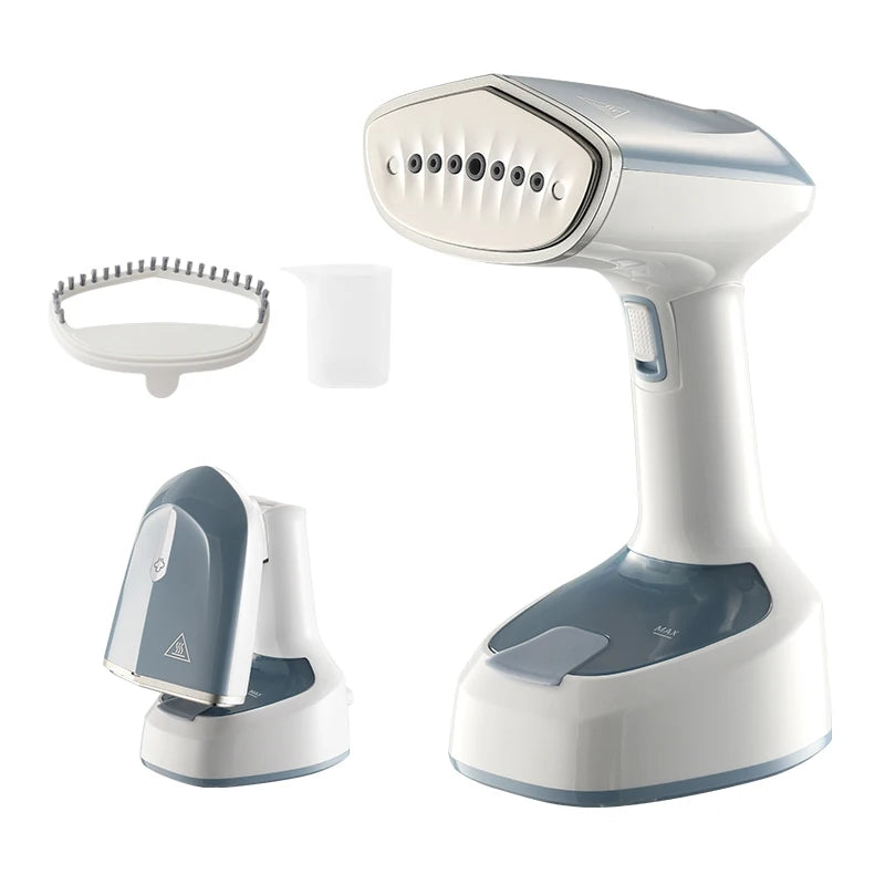 Handheld Clothes Steamer 1500W – Foldable Fast Steamer with EU Plug for Home & Travel