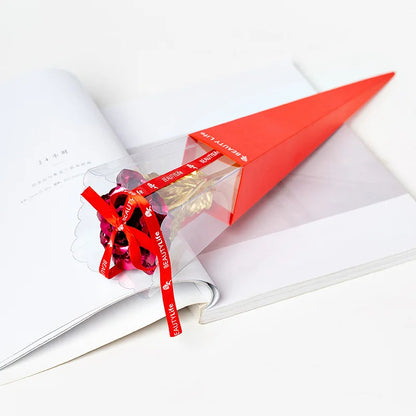 24K Gold Plated Rose – Forever Love Symbol | Valentine's Day Wedding Gift