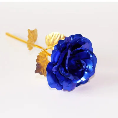 24K Gold Plated Rose – Forever Love Symbol | Valentine's Day Wedding Gift