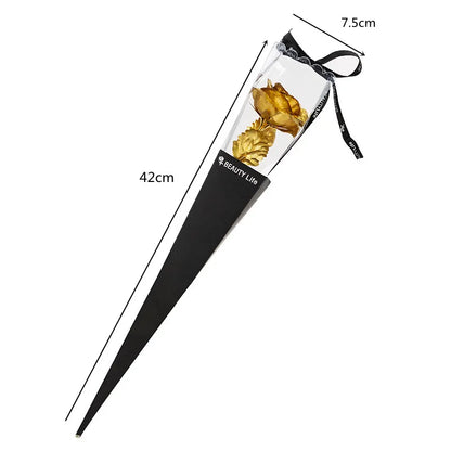 24K Gold Plated Rose – Forever Love Symbol | Valentine's Day Wedding Gift