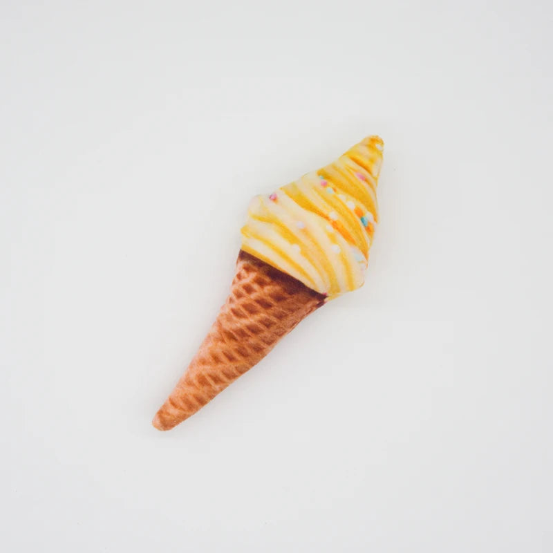 Funny Squeaky Dog Toys – Bite-Resistant Food-Shaped Toys for Small & Medium Dogs