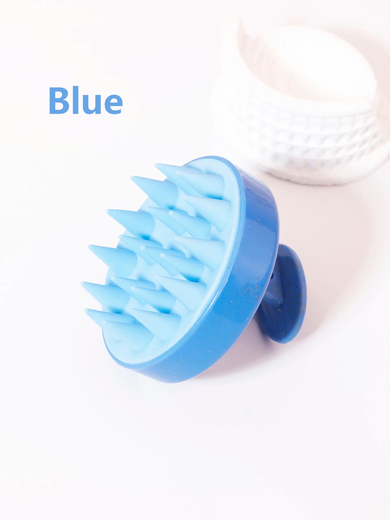 Silicone Scalp Massage Brush – Shampoo Brush for Hair Washing | Salon & Home