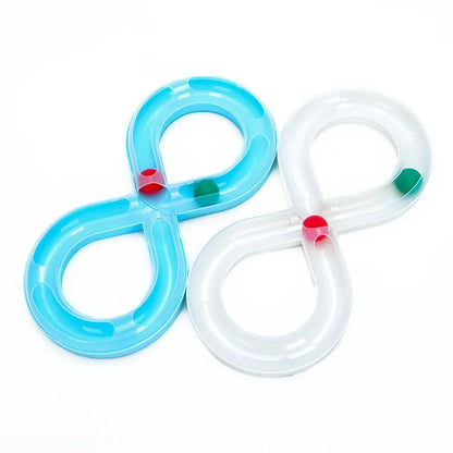 Cat Turntable Track Ball Toy – Interactive Spinning Toy for Boredom Relief &amp; Exercise