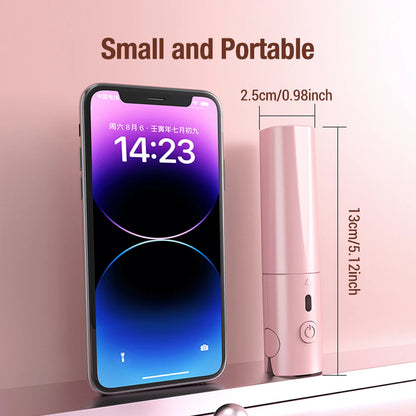 Portable Mini Hair Straightener &amp; Curling Iron – Dual-Use Ceramic Styling Tool for Women