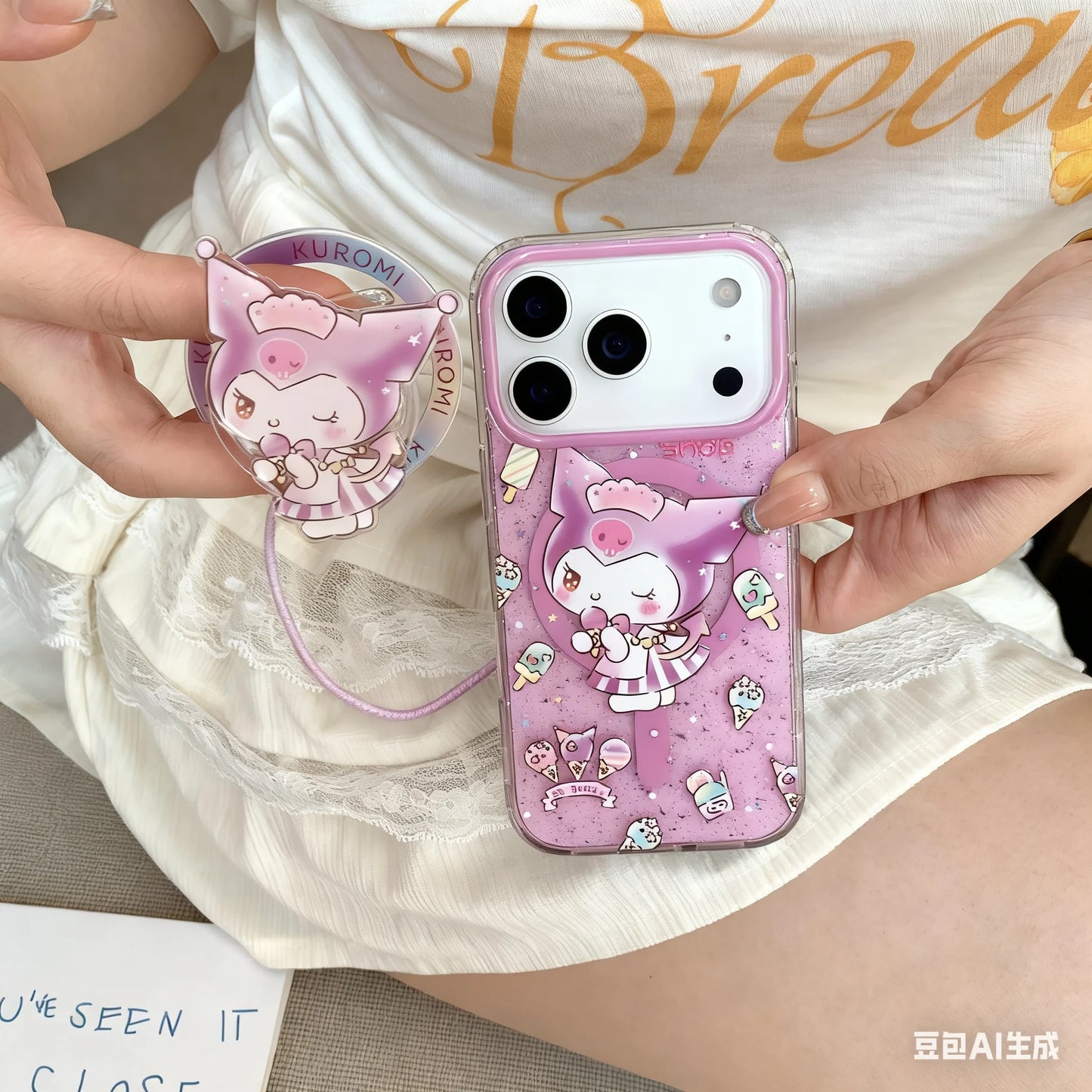 Cute Hello Kitty Phone Case – Anti-Drop Cover for iPhone 17, 16, 15, 14, 13 Pro Max