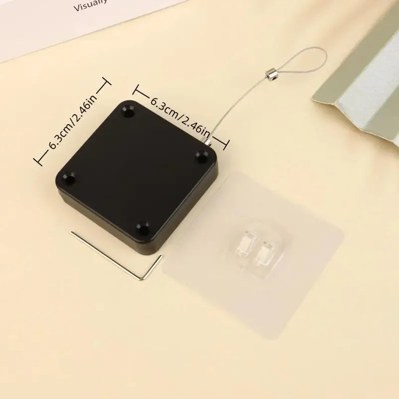 Automatic Sensor Door Closer – Adjustable Self-Closing Bracket (No Drilling Required)