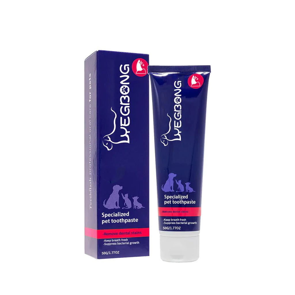 Pet Whitening Toothpaste – Reduces Tartar & Removes Stains | Dog & Cat