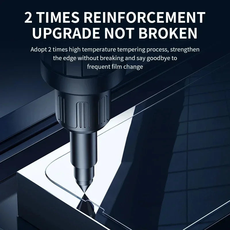 Tempered Glass Screen Protector (3-Pack) for iPhone – Anti-Scratch & Anti-Breakage Protective Glass for iPhone 6 to 16 Pro Max