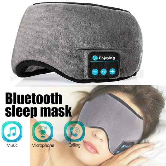 Bluetooth Sleep Headphones – Wireless Eye Mask Headband for Music &amp; Calls