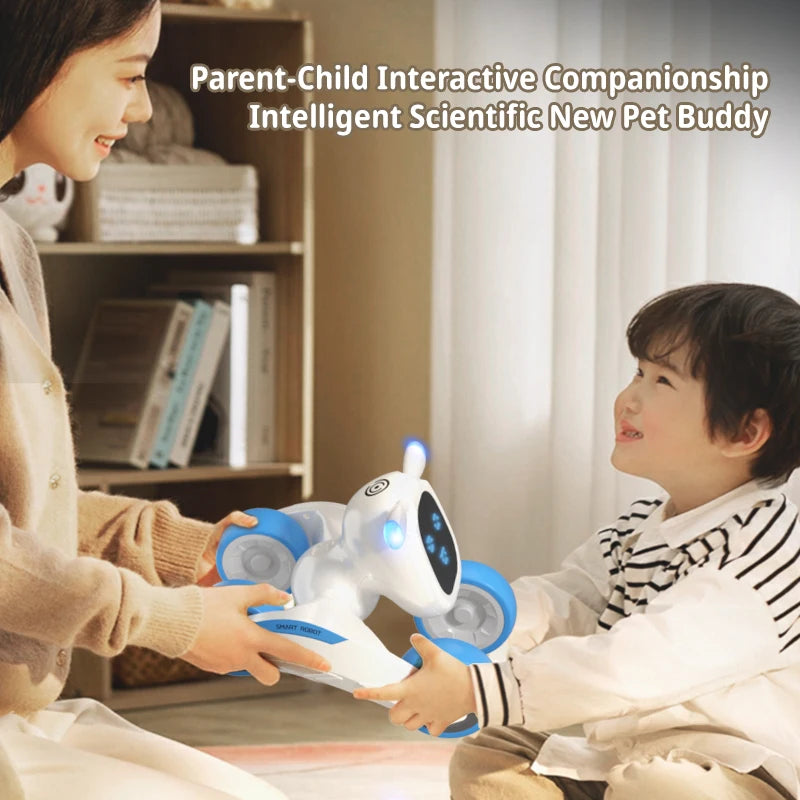 Smart Robot Puppy Dog – RC Interactive Pet with Dance, Voice Control &amp; Programming