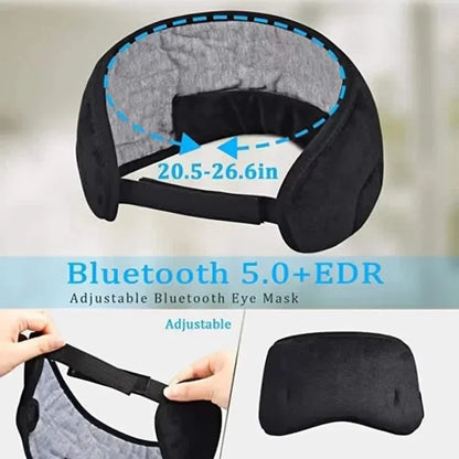 Bluetooth Sleep Headphones – Wireless Eye Mask Headband for Music &amp; Calls