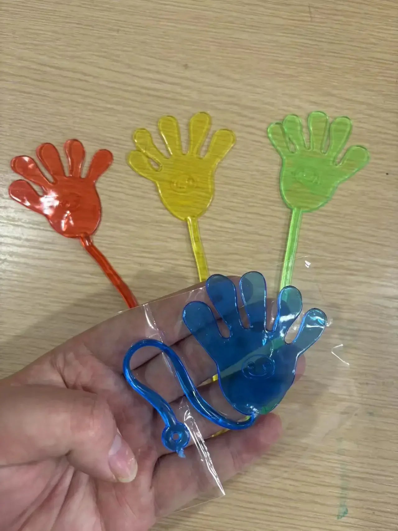 Funny Sticky Hands Toy – 5-50 Pcs Elastic Slap Hands for Kids Party Favors