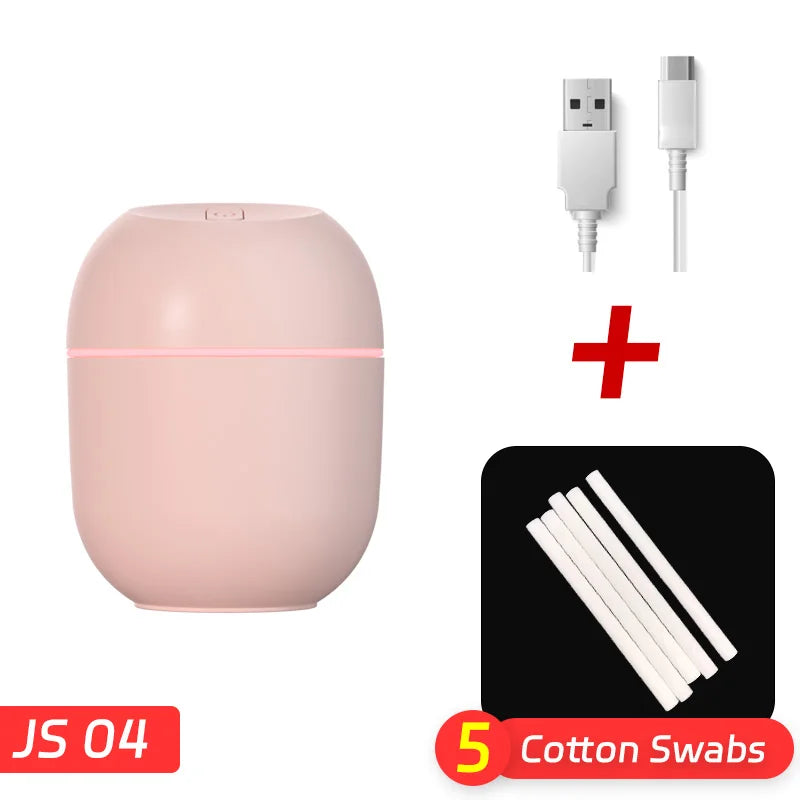 Mini Water Drop Humidifier – USB Desktop Air Atomizer for Home &amp; Office