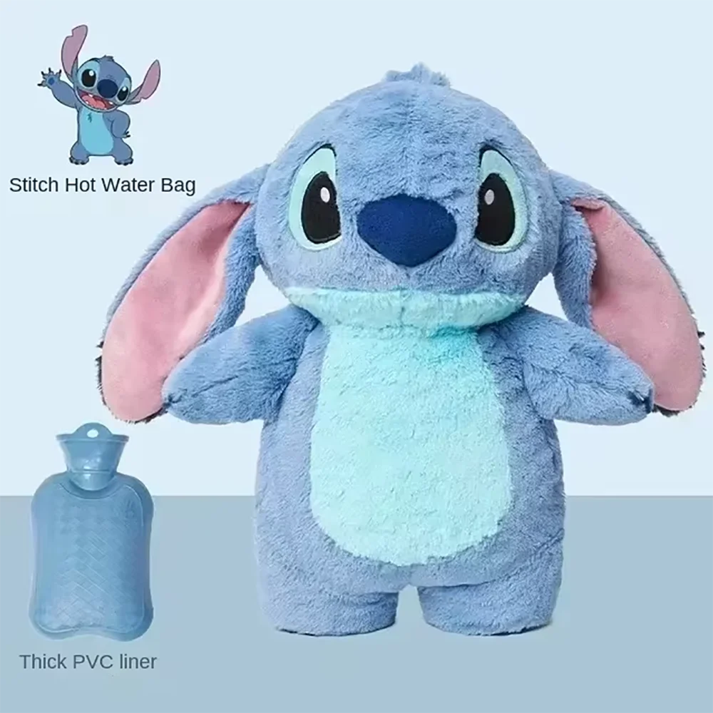 Stitch Cuddly Toy & Heat Pillow – Soft Plush Doll (±30 cm) | Comfort Pillow & Gift for Kids