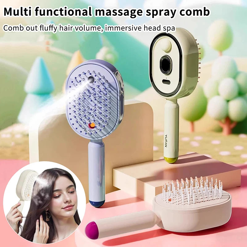 Electric Hair Massage Spray Comb
