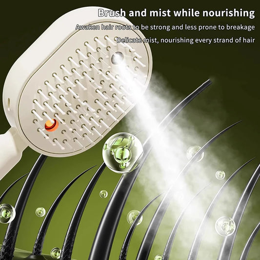 Electric Hair Massage Spray Comb