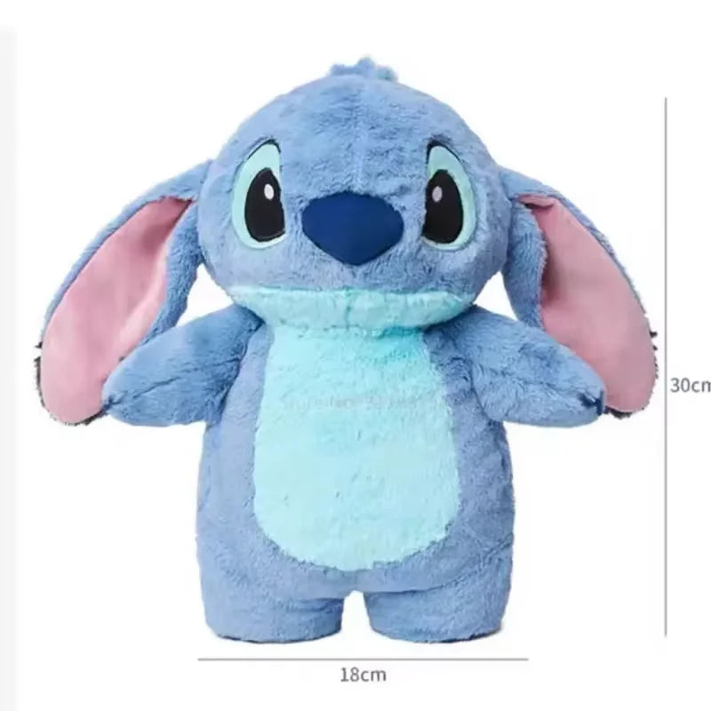 Stitch Cuddly Toy & Heat Pillow – Soft Plush Doll (±30 cm) | Comfort Pillow & Gift for Kids