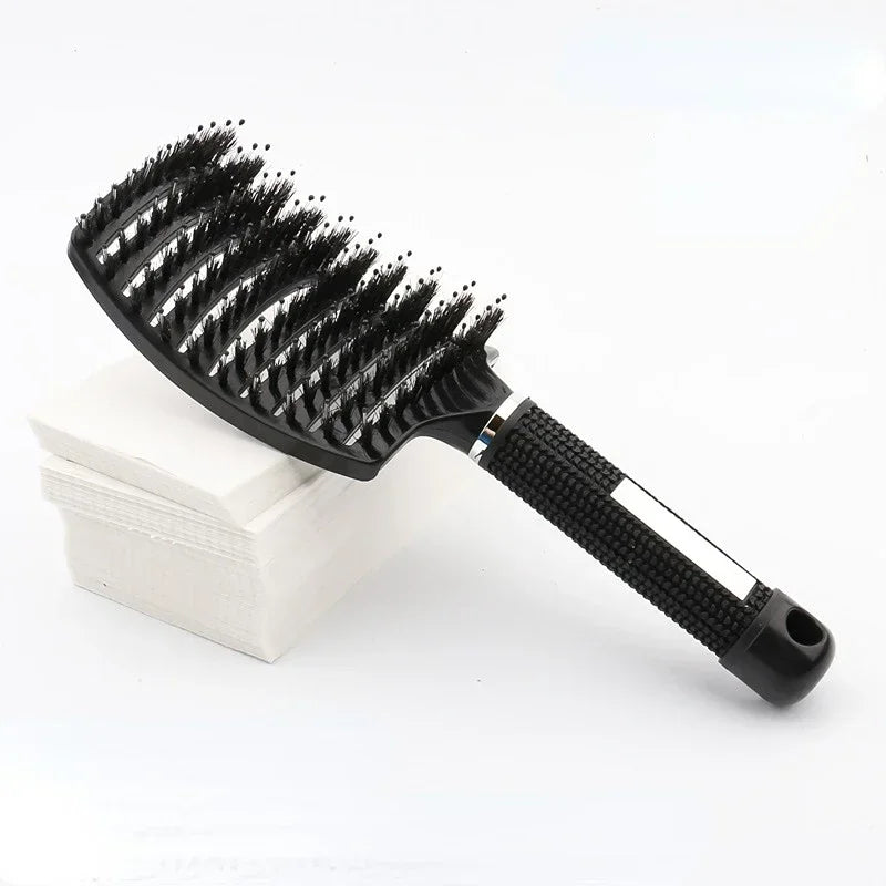 Professional Hairbrush with Scalp Massage – Detangles & Cares For Any Hair Type