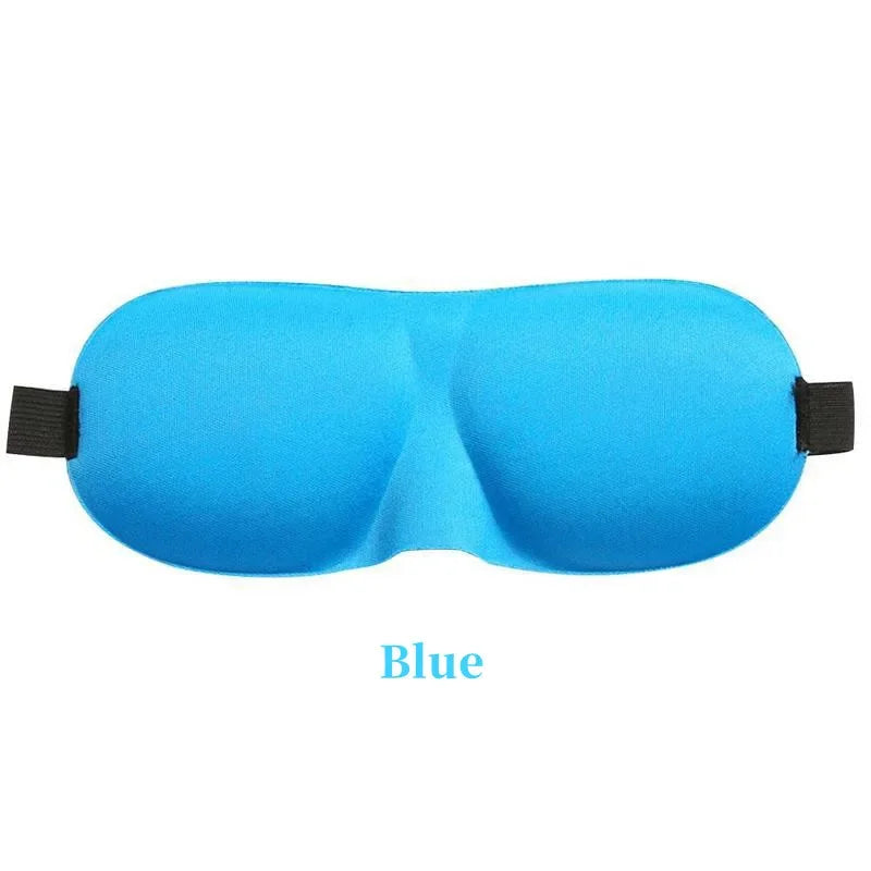Lightweight 3D Sleep Mask – Soft Contoured Eye Shade for Travel &amp; Rest