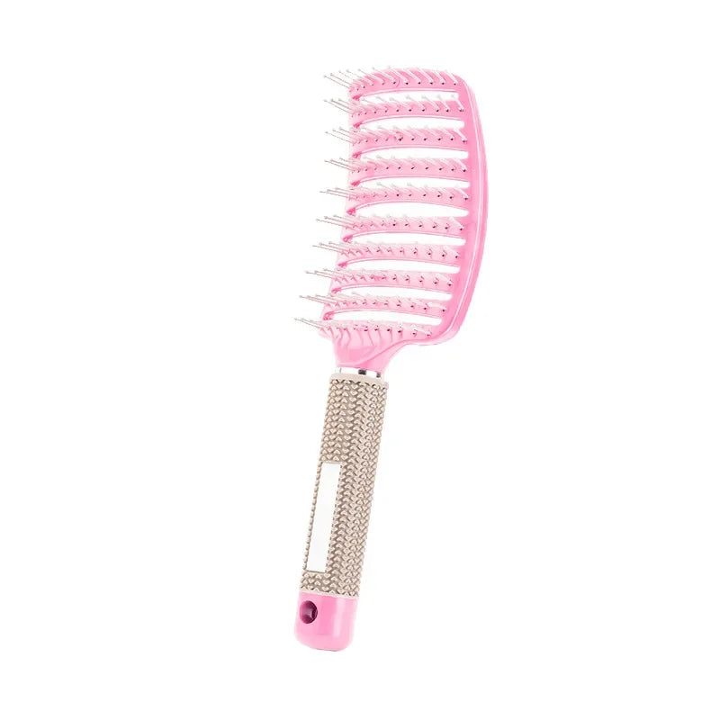 Professional Hairbrush with Scalp Massage – Detangles &amp; Cares For Any Hair Type