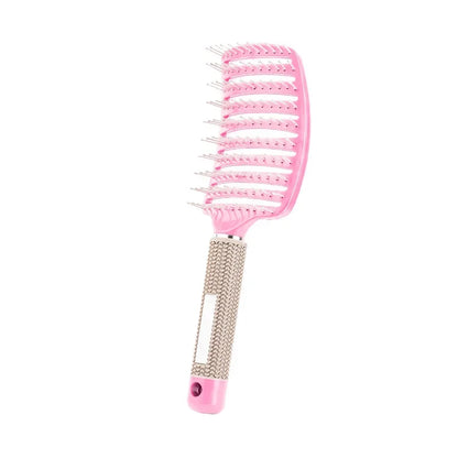 Professional Hairbrush with Scalp Massage – Detangles &amp; Cares For Any Hair Type
