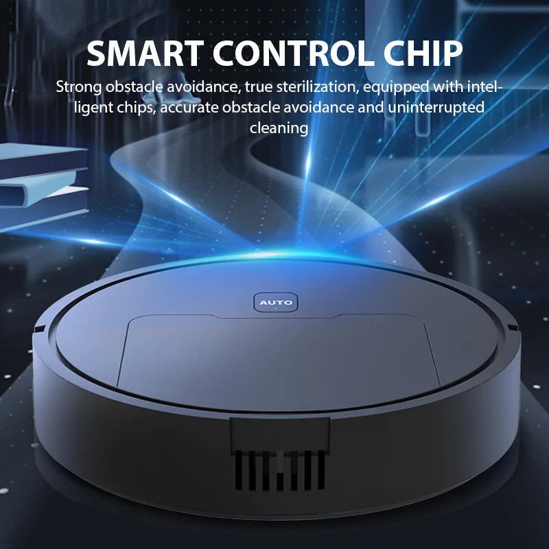 Smart Robot Vacuum Cleaner – 3-in-1 Wireless Vacuuming, Mopping & Humidifying