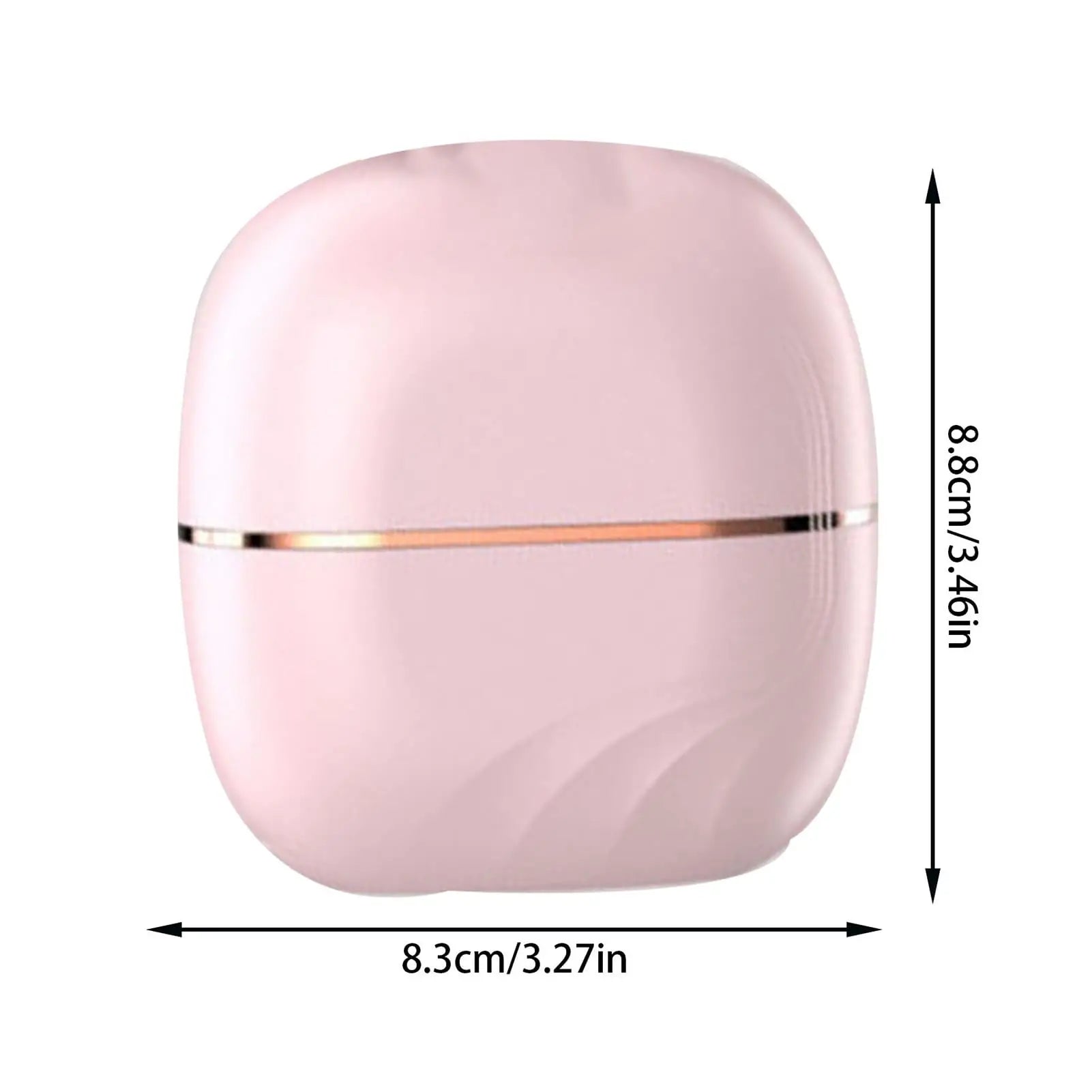 Cordless Mini Hair Straightener Brush – Rechargeable, Anti-Scald & Suitable for Wet and Dry Hair