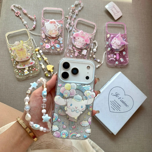Cute Hello Kitty Phone Case – Anti-Drop Cover for iPhone 17, 16, 15, 14, 13 Pro Max