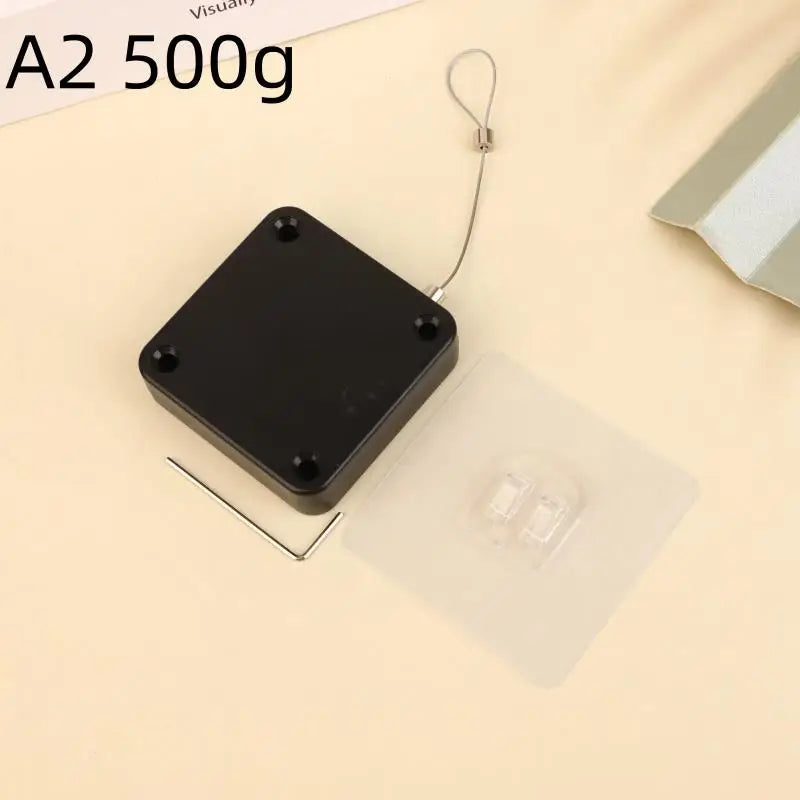 Automatic Sensor Door Closer – Adjustable Self-Closing Bracket (No Drilling Required)