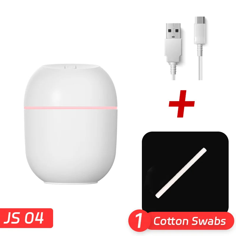 Mini Water Drop Humidifier – USB Desktop Air Atomizer for Home &amp; Office