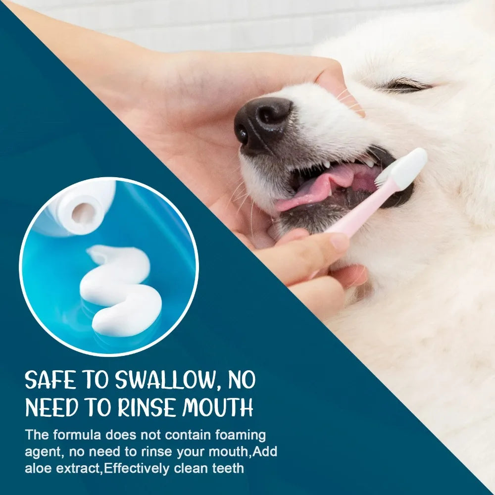 Pet Oral Care Toothpaste – Fresh Breath & Clean Teeth for Dog & Cat | Edible & Safe