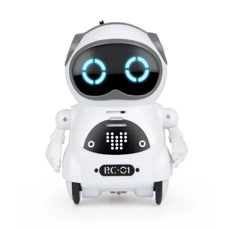Smart Voice Control Mini Robot for Kids – Pocket-Sized AI Educational Toy