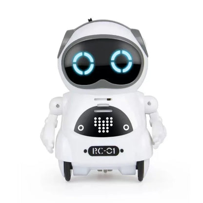 Smart Voice Control Mini Robot for Kids – Pocket-Sized AI Educational Toy