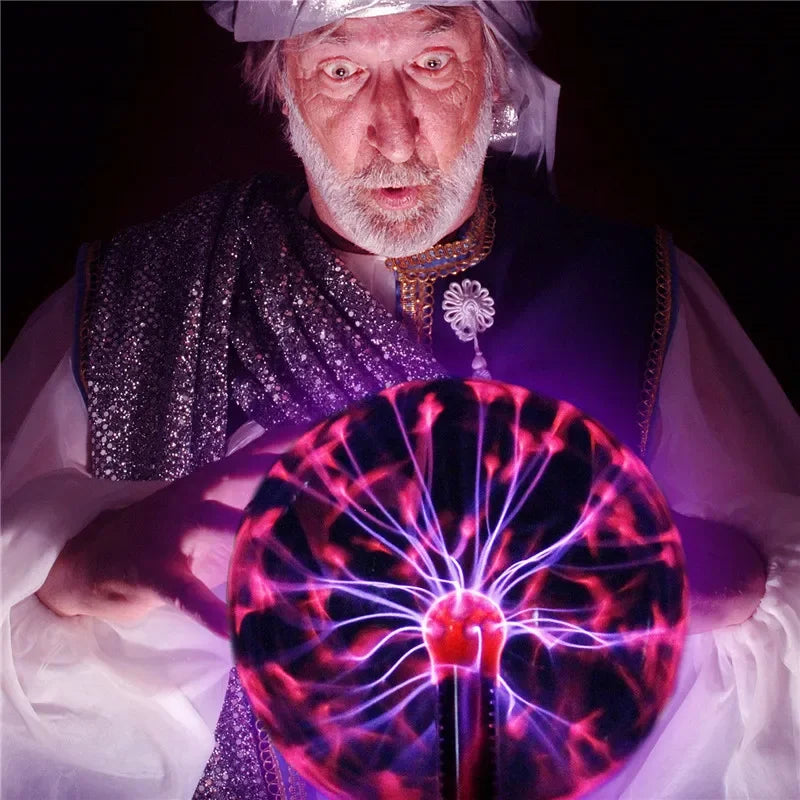 Magic Plasma Ball Lamp – Touch LED Night Lamp | Mood Lighting & Play Light for Children's Room, Party & Decoration