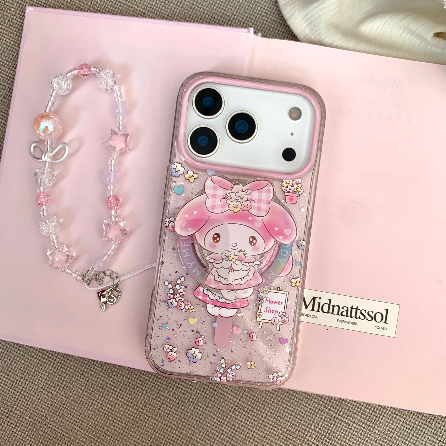 Cute Hello Kitty Phone Case – Anti-Drop Cover for iPhone 17, 16, 15, 14, 13 Pro Max