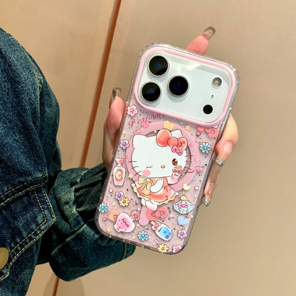 Cute Hello Kitty Phone Case – Anti-Drop Cover for iPhone 17, 16, 15, 14, 13 Pro Max