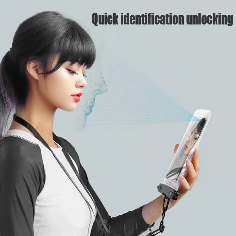 Waterproof Phone Pouch – Universal Underwater Case for Swimming &amp; Water Sports