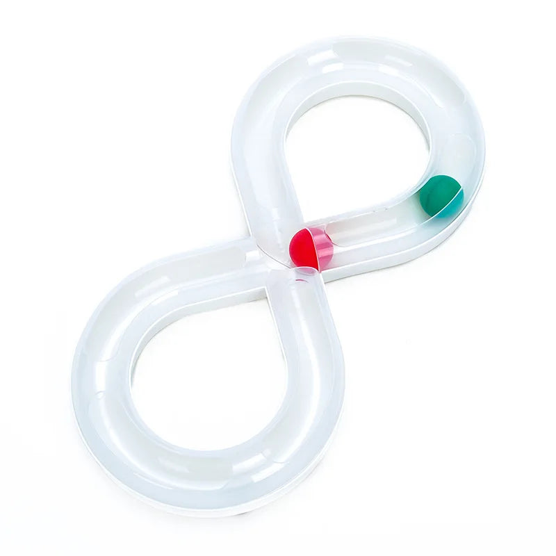 Cat Turntable Track Ball Toy – Interactive Spinning Toy for Boredom Relief & Exercise