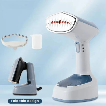 1500W Handheld Garment Steamer – Powerful Foldable Steam Iron for Fast Wrinkle Removal