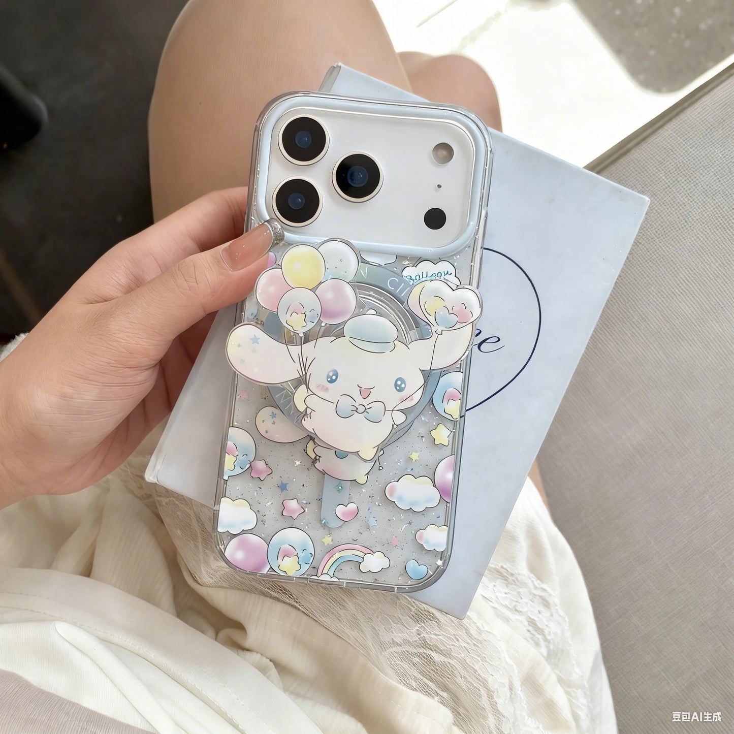 Cute Hello Kitty Phone Case – Anti-Drop Cover for iPhone 17, 16, 15, 14, 13 Pro Max