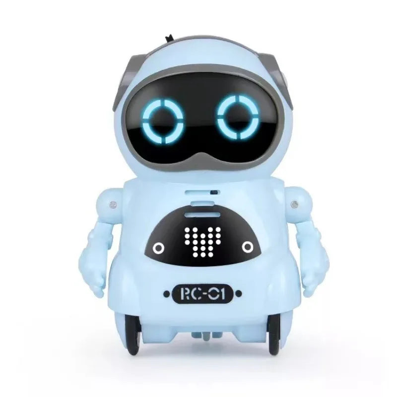 Smart Voice Control Mini Robot for Kids – Pocket-Sized AI Educational Toy
