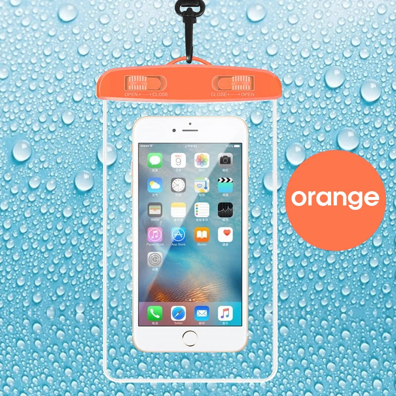 Waterproof Phone Pouch – Universal Underwater Case for Swimming & Water Sports