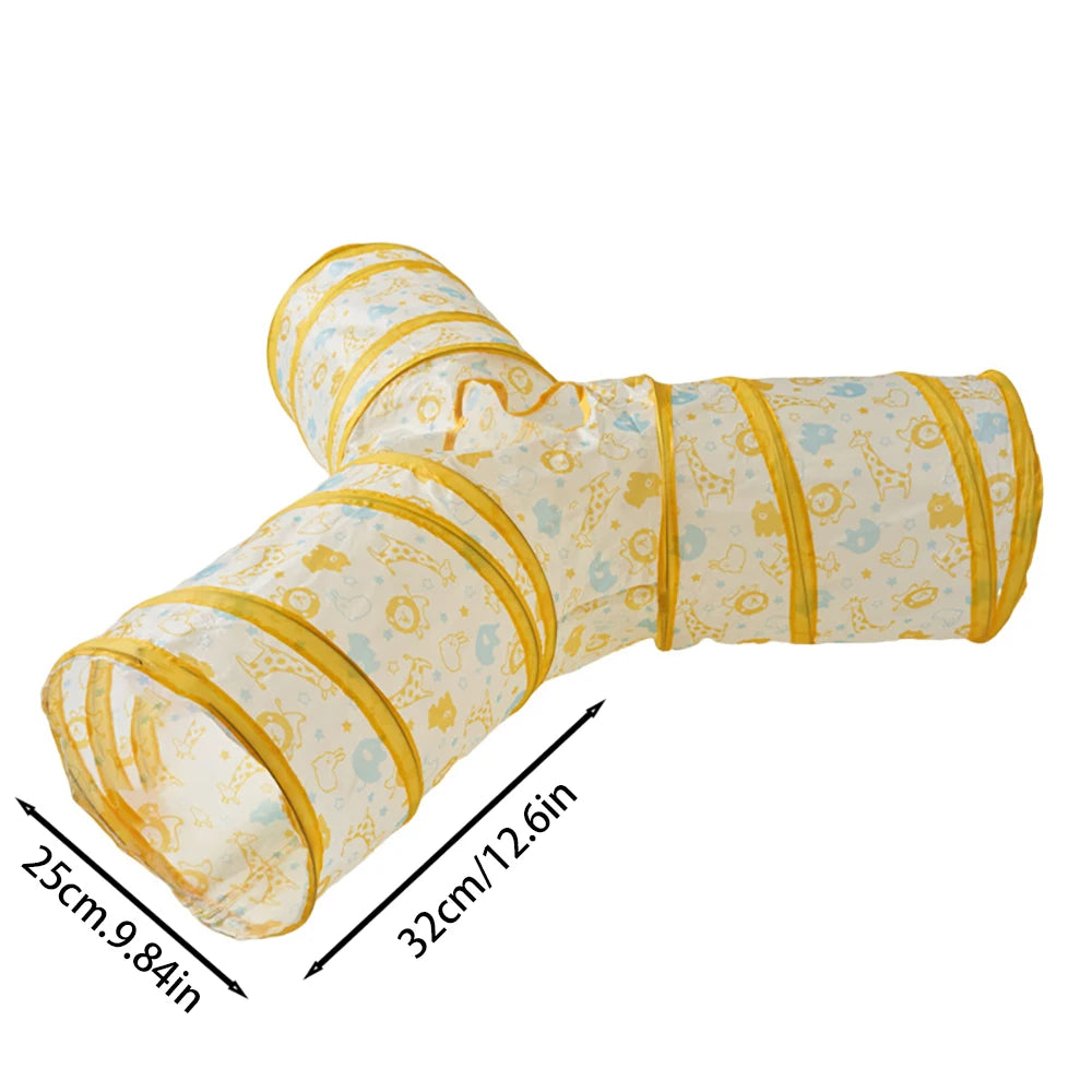 Collapsible Cat Tunnel – Interactive Play Tube for Indoor & Outdoor Fun
