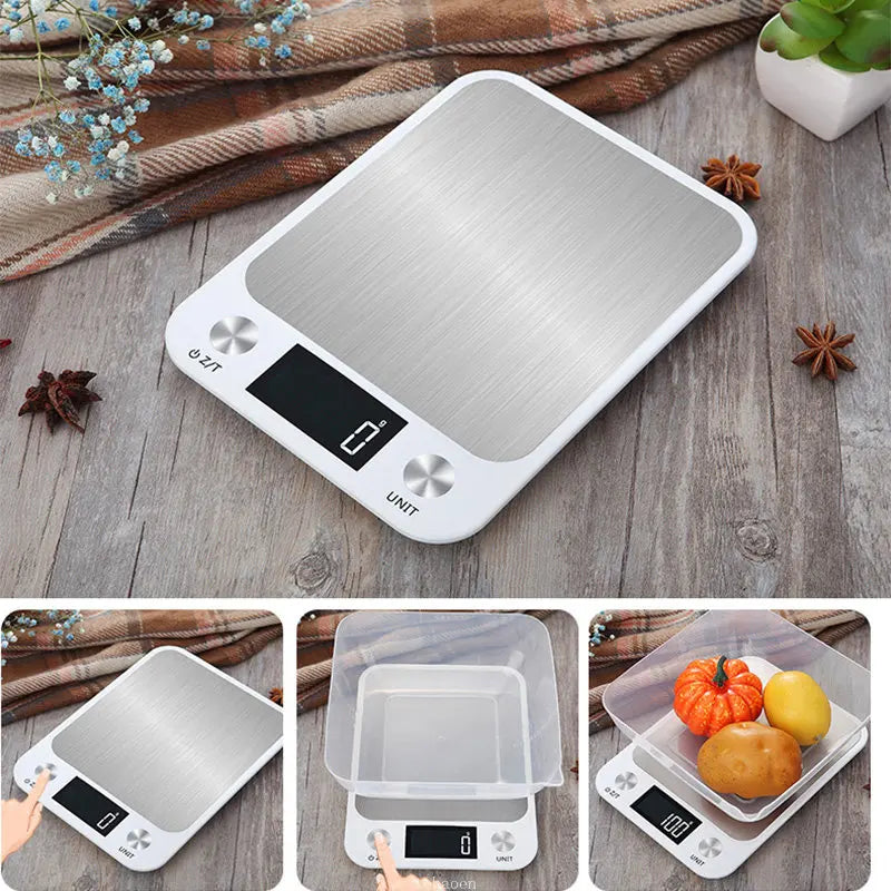 Digital Kitchen Scale 15kg – Precision Food Scale for Cooking & Baking