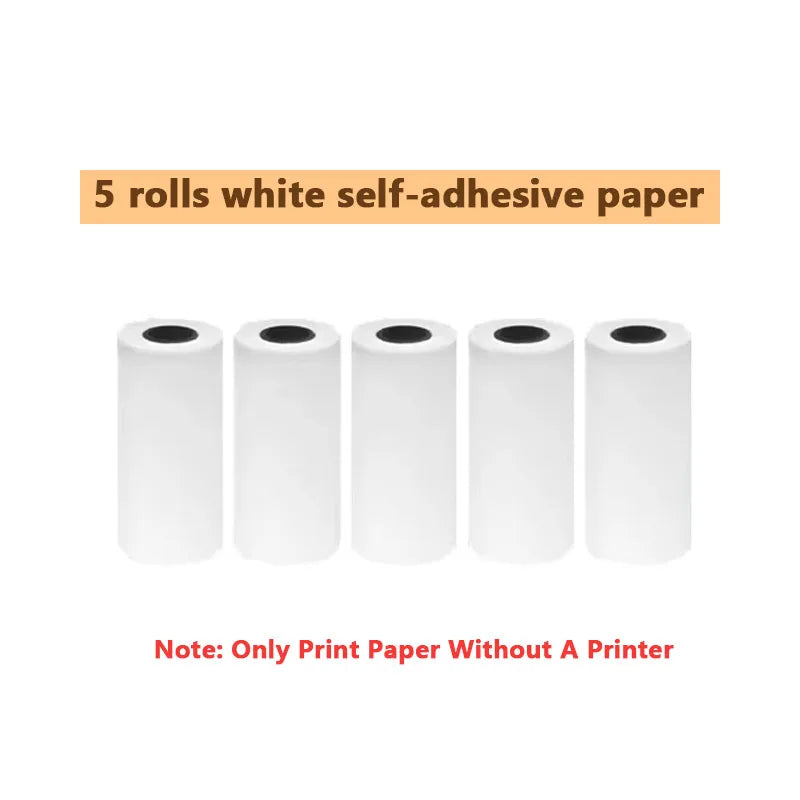 Portable Thermal Mini Printer – Bluetooth Pocket Printer for iOS & Android | Wireless Photo, Label & QR Code Printing